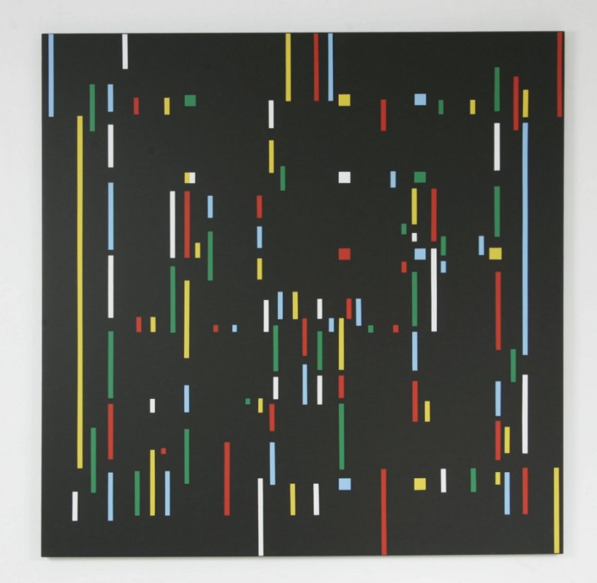 Rita Ernst: Siracusa I, 2004, Acryl auf Leinwand, 120x120 cm